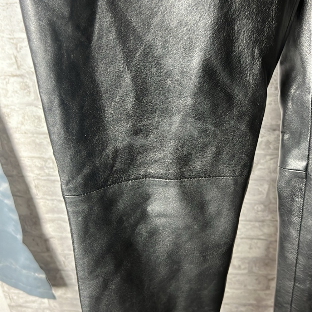 Margaret Godfrey Retro Leather Pants - Picture 5 of 7